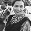 In Montgomery, AL Rosa Parks refuses to give up her seat to a white person and is arrested. Martin Luther King would organize the Montogomery Bus Boycott following this incident.